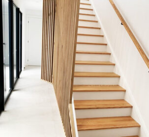 wooden stair