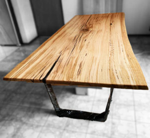 custom timber table
